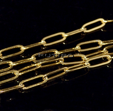 Цепь мед.сталь Golden(IP) (р/з 12*4мм), 1м