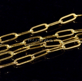 Цепь мед.сталь Golden(IP) (р/з 12*4мм), 1м