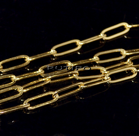 Цепь мед.сталь Golden(IP) (р/з 12*4мм), 1м