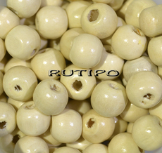 Wooden bead Wheat 10mm, pcs