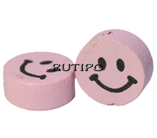 Bead Smiley 16 * 6mm, pcs