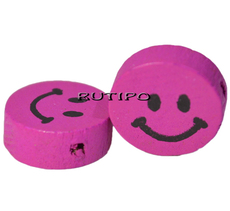Bead Smiley 16 * 6mm, pcs