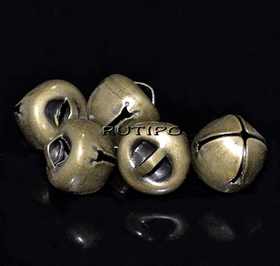 Бубенцы Antique Bronze, 10*10мм, шт