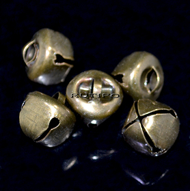 Бубенцы Antique Bronze, 13*12мм, шт
