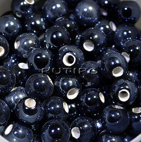 Намистина Pearlized Black 8-9мм, шт