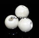 Бусина Pearlized White 10мм, шт 