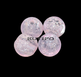 Намистина Luminous Pink, 10мм, шт