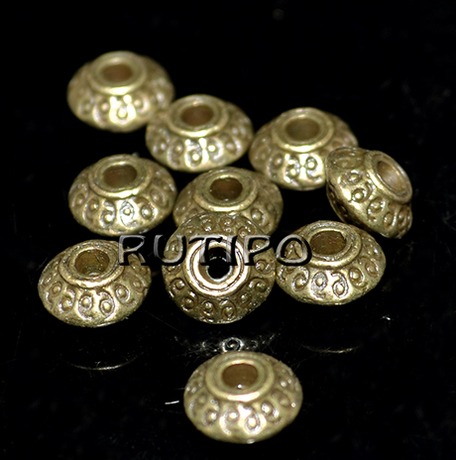 Намистина Antique Bronze, 7*5мм, шт