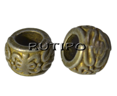 Бусина Bronze 8*6мм, шт 