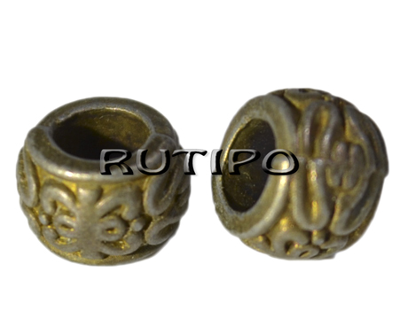 Бусина Bronze 8*6мм, шт 