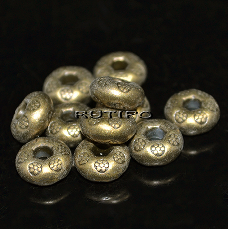 Бусина Antique Bronze, 9*5мм, шт