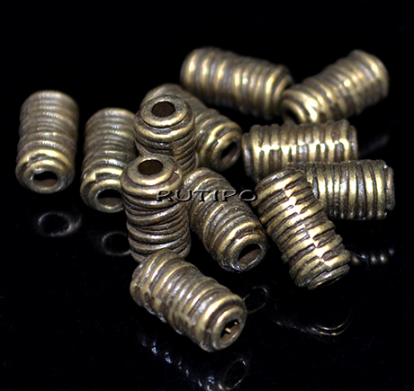 Бусина Bronze 11*6мм, шт