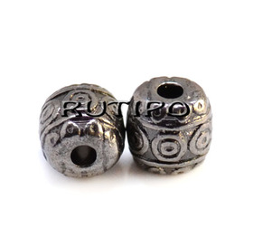Бусина Gunmetal 6мм, шт 