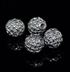 Stainless Steel bead 7.5mm, pcs.