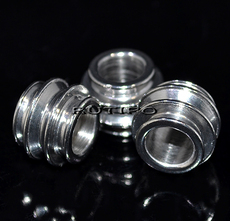 Stainless Steel bead 14*10mm, piece
