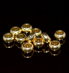 Намистина мед.сталь 18k Gold Plated 4*2мм, шт