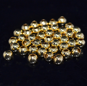 Намистина мед.сталь 18k Gold Plated 5мм, шт