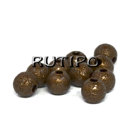 Copper bead "Stardust", 4mm, 200pcs