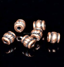 Бусина Antique copper 5*5мм, шт