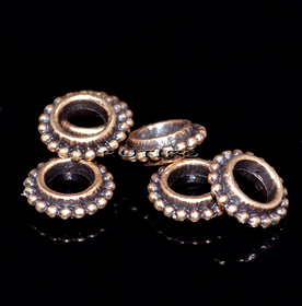 Бусина Antique copper, 8*2.5мм, шт