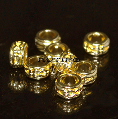 Бусина Golden 6*4мм, шт