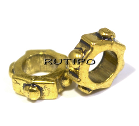 Бусина Antique gold 9*3мм, шт 