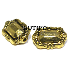 Бусина Antique gold 11*8мм, шт