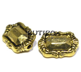 Бусина Antique gold 11*8мм, шт