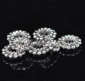 Бусина Antique Silver, 8*3мм, шт