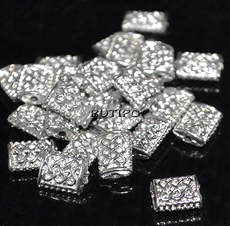 Бусина Platinum 8*6*3мм, шт 