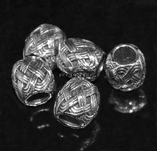 Бусина Antique Silver, 10*9мм, шт