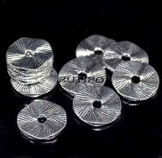 Бусина-диск Antique Silver, 13*1мм, шт