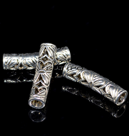 Намистина Antique Silver 25*6мм, шт