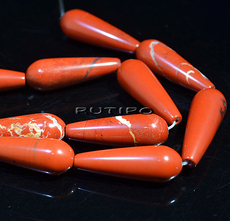 Red Jasper Beads 30*10mm, about 6pcs/strand