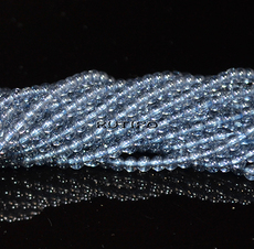 Beads ​​Rainbow LightSteelBlue, 2mm, about 180pcs/Strand