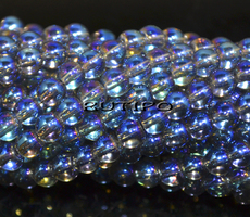 Бусина Rainbow DodgerBlue 4 мм, шт