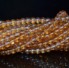 Бусины Rainbow Goldenrod, 4мм, низка 38см (ок. 99шт)