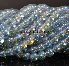 Намистина Rainbow Turquoise 6мм, шт