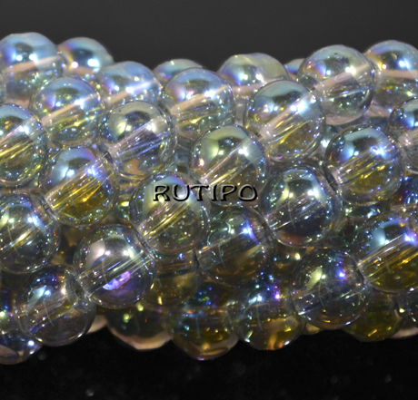 Бусина Rainbow Turquoise 8 мм, шт 