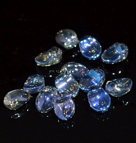 Подвеска Rainbow SteelBlue 9*6*5мм, шт
