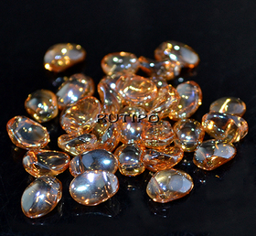 Pendant Rainbow Orange 9*6*5mm, pcs