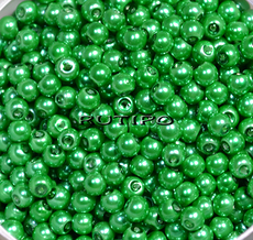 Стеклянный жемчуг Green, 4мм, шт