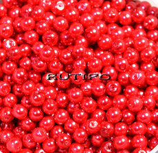 Скляна перлина Crimson, 4мм, шт