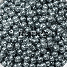 200шт, Стеклянный жемчуг DarkSlate Gray, 4мм