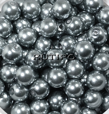 Pearl Bead DarkSlate Gray, 8mm, pcs