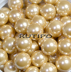 BurlyWood pearl beads, 10mm, 100pcs