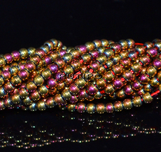Намистини Multicolor, 2мм, нитка 36см (бл. 180шт)