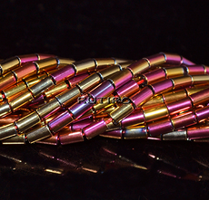 Beads Multicolor, 5*3mm, 5*3mm, about 70pcs/Strand