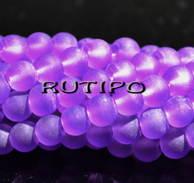Бусина матовая BlueViolet 6 мм, шт