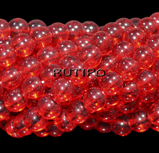 Бусины Crimson, 6мм, низка 39см (ок. 68шт)